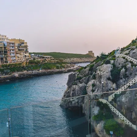 Water's Edge Xlendi Direct Seafront With Private Roof Jacuzzi Apartment Munxar