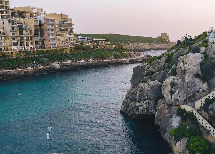 Water's Edge Xlendi With Direct Sea Access Apartament Munxar